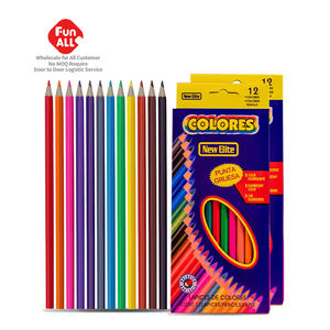 Hot Selling Hoge Kwaliteit 12-Pack Kleurpotloden Kleurpotloden Set In <span class=keywords><strong>2</strong></span> Dozen - Product Image 1