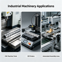 Rails de guidage linéaires en acier inoxydable nitrué SUS420 pour bain de sel |   Rails de haute précision résistants à l'usure pour machines CNC avec électroérosion à fil