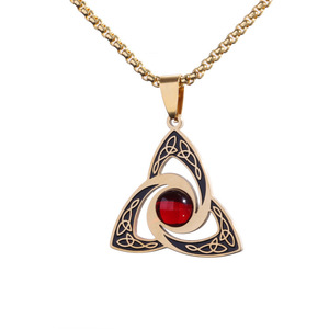 Collier Hip-hop tendance avec pendentif <span class=keywords><strong>croix</strong></span> flamme en diamant, en titane, simple, unisexe, rétro, pour couple, avec chaîne en bambou - Product Image 5