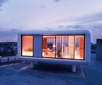Maisons Capsules 2 Chambres, Maison Capsule Irrégulière à Deux Étages, Ferme, Villa, Chalet de Vacances en Bord de Mer, Hôtel en Acier, École, Parc, Centre Commercial