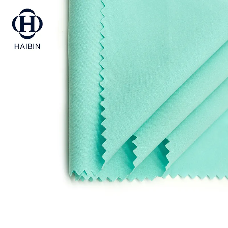 Vải Co Giãn 100% Polyester Vải Chắn Gió Ngoài Trời Độ Ẩm Hấp Thụ Mồ Hôi Cotton Cảm Giác