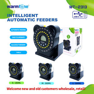 WARMTONE 24 시간 지능형 USB 자동 어항 피더 귀여운 디자인 조작하기 쉬운 수족관 및 액세서리 - Product Image 3