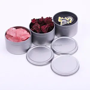 Factory Custom Aluminum Two Piece Cans Candy Press Tin Chocolate Metal Box