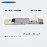 Module émetteur-récepteur optique 400G QSFP-DD SR8 850nm 100m MMF MPO16 compatible Cisco Arista, prix usine, OEM ODM, vente en gros par unité