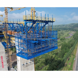 Construction en acier de voyageur équilibré Cantilever Diamond Form Travelers Moule de ponceau en béton pour les projets de ponts ferroviaires - Product Image 3