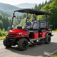 Meilleures ventes : Voiturette de golf 6 places, fabrication de buggies de golf, chariot de golf électrique avec stock suffisant pour les grossistes