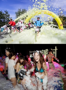 Lớn pháo hồ bơi bọt máy bên bọt phun - Product Image 6