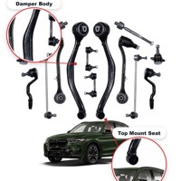 Bras de suspension inférieur avant et rotule de bras de direction pour BMW X3 Série E83 – Pièces de rechange pour suspension de châssis automobile