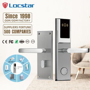 New arrivals an ninh phòng ngủ khóa cửa thép và nhôm Chốt cửa an toàn với khách sạn hệ thống quản lý RFID Key khóa phần mềm - Product Image 1