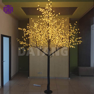 Waterproof LED Cherry Blossom <b>Tree</b> <b>Light</b> Iron Trunk Landscape Decoration for Park Garden Street Festival Display for Sale - Product Image 2