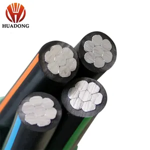 Aluminum Cable 16mm LV Abc Cables 16mm Sq Xlpe 3*16+25mm2 Aluminium Conductor Overhead ABC Cable