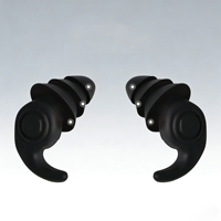 Bouchons d'oreilles réutilisables en silicone anti-bruit à 3 couches, imperméables, pour la natation, le sommeil, la plongée, le surf, protection douce et confortable pour les oreilles