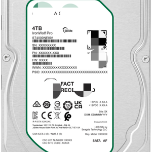 全新原装产品铁狼专业版4tb硬盘35适用于Qnap Nas 663tvs671tvs672ntv全新原装现货工业专用 - Product Image 1