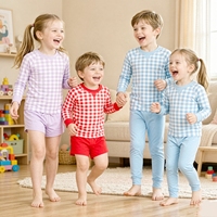 Vêtements pour bébé personnalisés, impression personnalisée, sweat-shirt à manches longues à col rond, short, ensemble deux pièces, fille, rose, ensemble jogging à carreaux