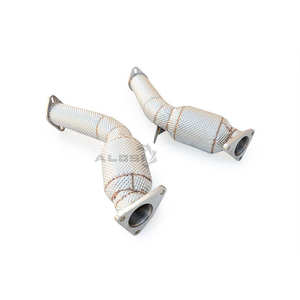 Tubo de Escape de Alto Rendimiento Cuski con Protección Térmica SS304 para Infiniti FX35 3.5L <span class=keywords><strong>2008</strong></span> - Product Image 5