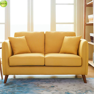 Mới Iceland trang web đặt hàng phát triển tuyệt vời đồ nội thất soild bằng gỗ vải sofa Set 2 chỗ ngồi không gian nhỏ phòng khách sofa 3607 - Product Image 3