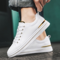 Chaussures blanches en cuir de vachette souple de luxe léger de haute qualité, personnalisables, vente directe d'usine OEM
