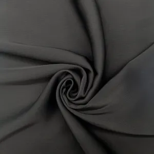 Hot Sale Muslim Abaya Formal Black Ant Crepe Fabric