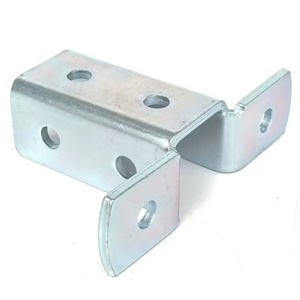 Staffa Angolare in Metallo Zincato Resistente <span class=keywords><strong>per</strong></span> Mobili in Legno, Armadi e Scaffalature, Supporto a 90 Gradi Antiruggine - Product Image 4