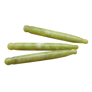 Venta caliente palo de masaje de ojos Jade Natural <span class=keywords><strong>Guasha</strong></span> herramientas de masaje de raspado acupuntura palo de masaje músculos relajantes - Product Image 2