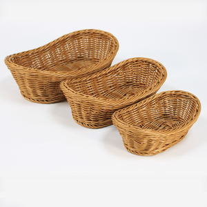 Panier de rangement de bureau multifonctionnel en plastique PP écologique, style moderne et épuré, pour pain, aliments, <span class=keywords><strong>desserts</strong></span>, fruits et légumes - Product Image 2