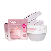Masque Nettoyant Éclaircissant à Marque Blanche – Nettoyage Profond, Éclat de la Peau, Hydratation Intense pour Peaux Rugueuses – Soin Visage Hydratant