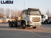 Camion tracteur d'occasion Euro 2 Diesel LHD Sinotruk Howo NX 6x4 371HP 10 roues avec caméra arrière, moteur Weichai, capacité de charge 31-40T
