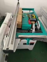 WELLMAX Scie à table coulissante de haute précision pour le travail du bois-Idéal pour les meubles et les projets de construction Machine à découper le bois