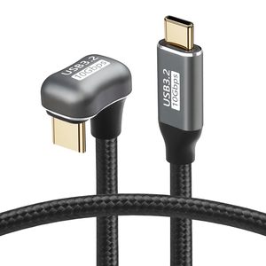 Fabbrica a basso prezzo logo personalizzato funzionale 100W ad alta corrente USB 3.2 5A 10Gbps tipo c a c maschio cavo convertitore dati - Product Image 1