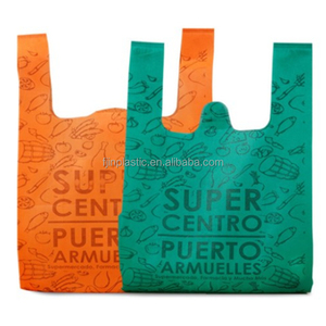 Bolsa de Plástico Tipo Camiseta con Impresión de Logotipo, Bolsa de Basura de Plástico Biodegradable, Bolsas de Plástico Tipo Camiseta Económicas - Product Image 2