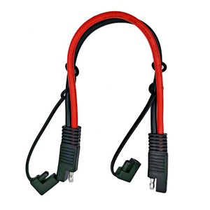 Кабель-удлинитель SAE 18AWG с пылезащитным колпачком, быстроразъемный кабельный жгут SAE-SAE - Product Image 3