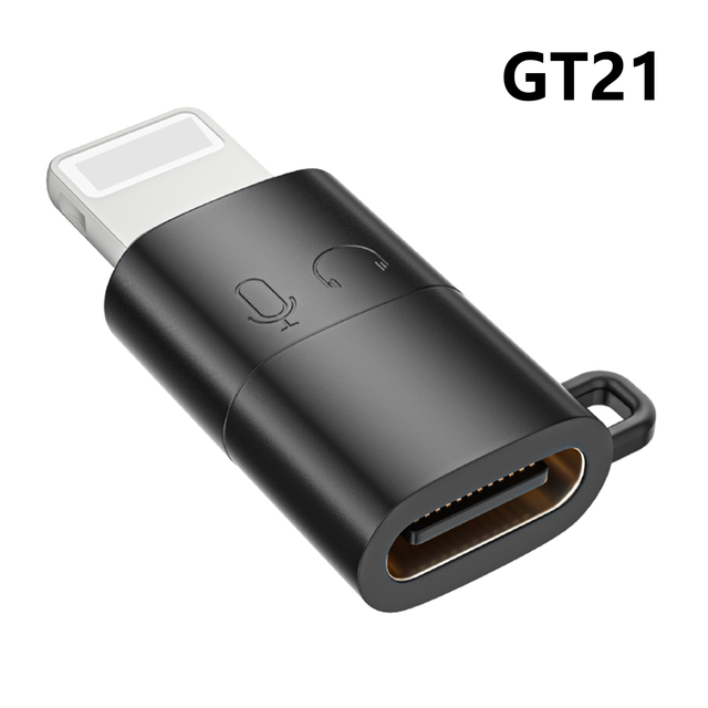 OTG Adapter USB Type C Apple Wireless Lapel Converter High Speed Digital Audio Sync Adapter for Headset Sound Card Camera