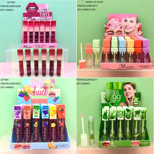 Brillo de labios nutritivo de larga duración de <span class=keywords><strong>Aloe</strong></span> <span class=keywords><strong>Vera</strong></span> para hombres, juego de bálsamo labial que cambia de color de temperatura de PH mágico, lápiz labial húmedo duradero - Product Image 6