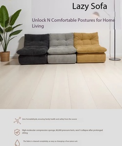 Fauteuil de salon lavable directement de l'usine - Mousse écologique compressée sous vide style Tatami pour petits espaces - Meubles de salon - Product Image 2