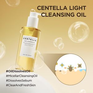 SKIN1004 Huile nettoyante légère à la Centella de <span class=keywords><strong>Madagascar</strong></span> 6,76 fl.oz, 200 ml |   Nettoyant doux à l'huile pour le visage, nettoyant facial coréen - Product Image 2