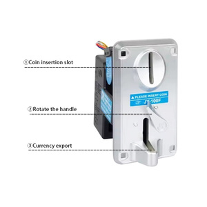 Accettatore di <span class=keywords><strong>Monete</strong></span> in Plastica di Alta Qualità per Macchine <span class=keywords><strong>da</strong></span> Gioco a Moneta per Interni, Supporta Lingue Inglese e Cinese - Product Image 2