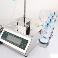 Pompe de test de stérilité de qualité laboratoire, conception compacte, tête de pompe en acier inoxydable 304, affichage VFD, vitesse variable pour laboratoire pharmaceutique