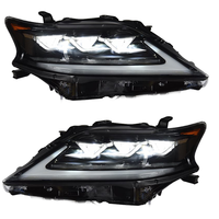 Pour Lexus RX 2009-2015 : Kit de modernisation de phares à LED triple faisceau, style restylage 2021, avec feux de jour (DRL) et clignotants séquentiels