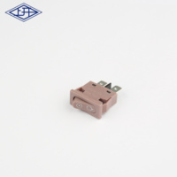 Haute qualité 6A 250V AC noir gris rouge vert rose interrupteurs à bascule 2 broches SPST 19.5*6.5mm petits interrupteurs à bascule