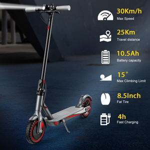 Monopattino Elettrico Pieghevole Portatile da Magazzino UE, Monitoraggio tramite APP Smartphone, Batteria al Litio a Lunga Autonomia, Scooter per Adulti, Dropshipping - Product Image 2