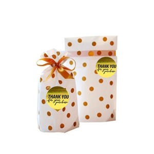 Lot d'autocollants ronds dorés « Merci pour votre achat » – Autocollants cadeaux et de papeterie 1 pouce - Product Image 4