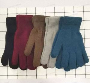 Women Cashmere Knitted <b>Gloves</b> Autumn Hand Warmer Winter Thicken Lining Full Fingered Mittens Skiing Short Wrist <b>Gloves</b> <b>Warm</b> - Product Image 6