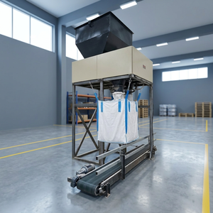 Équipement de remplissage semi-automatique de sacs en vrac, système de pesage pour sacs jumbo FIBC, pour engrais, granulés, poudres et matériaux industriels - Product Image 3