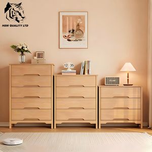 Precio de fábrica al por mayor en China, personalizable, MOQ bajo, cómoda con cajones, envío inmediato, nuevo diseño, mueble de madera para el hogar, gabinete de almacenamiento. - Product Image 2