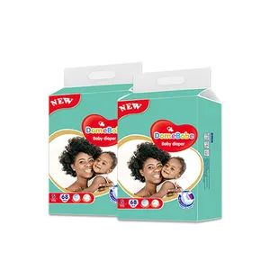 Domebobe Gratis Monster Ademend Groothandel Private Label Stock Lot Super Absorberende Wegwerp Baby Broek Diaperppies Daipers
