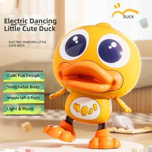 Jouet d'éveil <span class=keywords><strong>pour</strong></span> bébé qui chante, danse et s'illumine, <span class=keywords><strong>pour</strong></span> apprendre à se redresser et à ramper - Jouet électrique transformable en petit canard jaune - Product Image 2