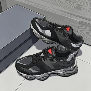 High-quality Designer Luxury Men's Shoes Outdoor Sports Running Shoes Fashion Youth Casual running Walking Style Shoes Sneakers - Product Image 2