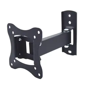 screen size 14"-27" VESA100X100 universal articulating arm full motion tilt and swivel TV wall mount bracket stand