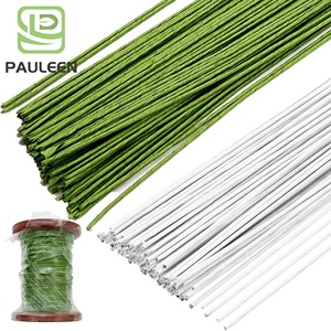 <span class=keywords><strong>Alambre</strong></span> de floristería, <span class=keywords><strong>alambre</strong></span> de tallo Floral pintado, <span class=keywords><strong>manualidades</strong></span> decorativas DIY, <span class=keywords><strong>alambre</strong></span> Floral verde oscuro <span class=keywords><strong>para</strong></span> arreglos florales - Product Image 1