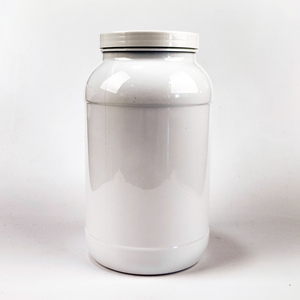 3L PET浅白色蛋白粉罐，oem塑料罐 - Product Image 3